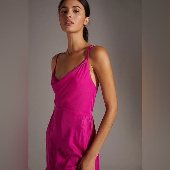 Anthropologie Maeve Slip Maxi Dress - Picture 3 of 14